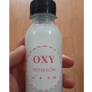 Oxy nhuộm tóc oxy túi / oxy chiết bạc hà