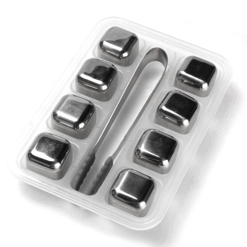 Bộ 8 viên đá lạnh inox,,,