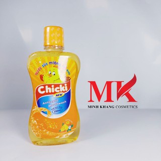 Nước Súc Miệng Chicky 250Ml - Bảo vệ Răng Miệng Cho Bé