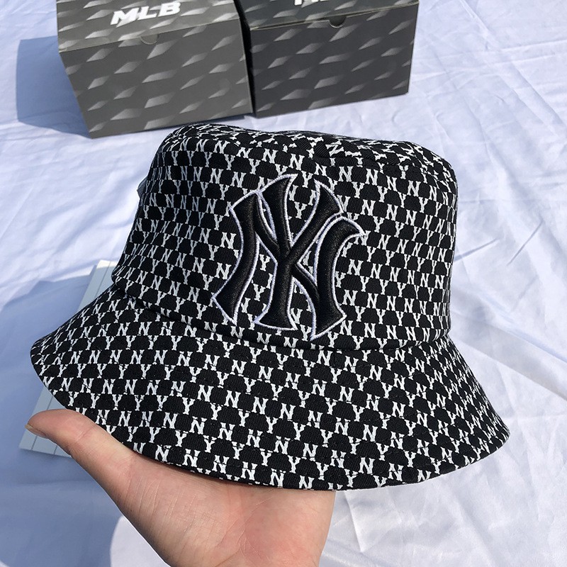 Mũ Nón Bucket NY Yankees Monogram 3 màu - Sẵn hàng