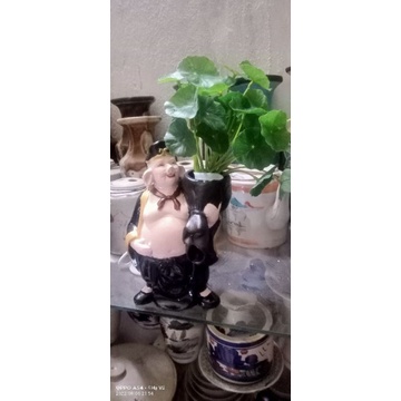 Tượng Trư Bát Giới . tượng tế công hoà thượng. tế công. tượng cho heo uống nước