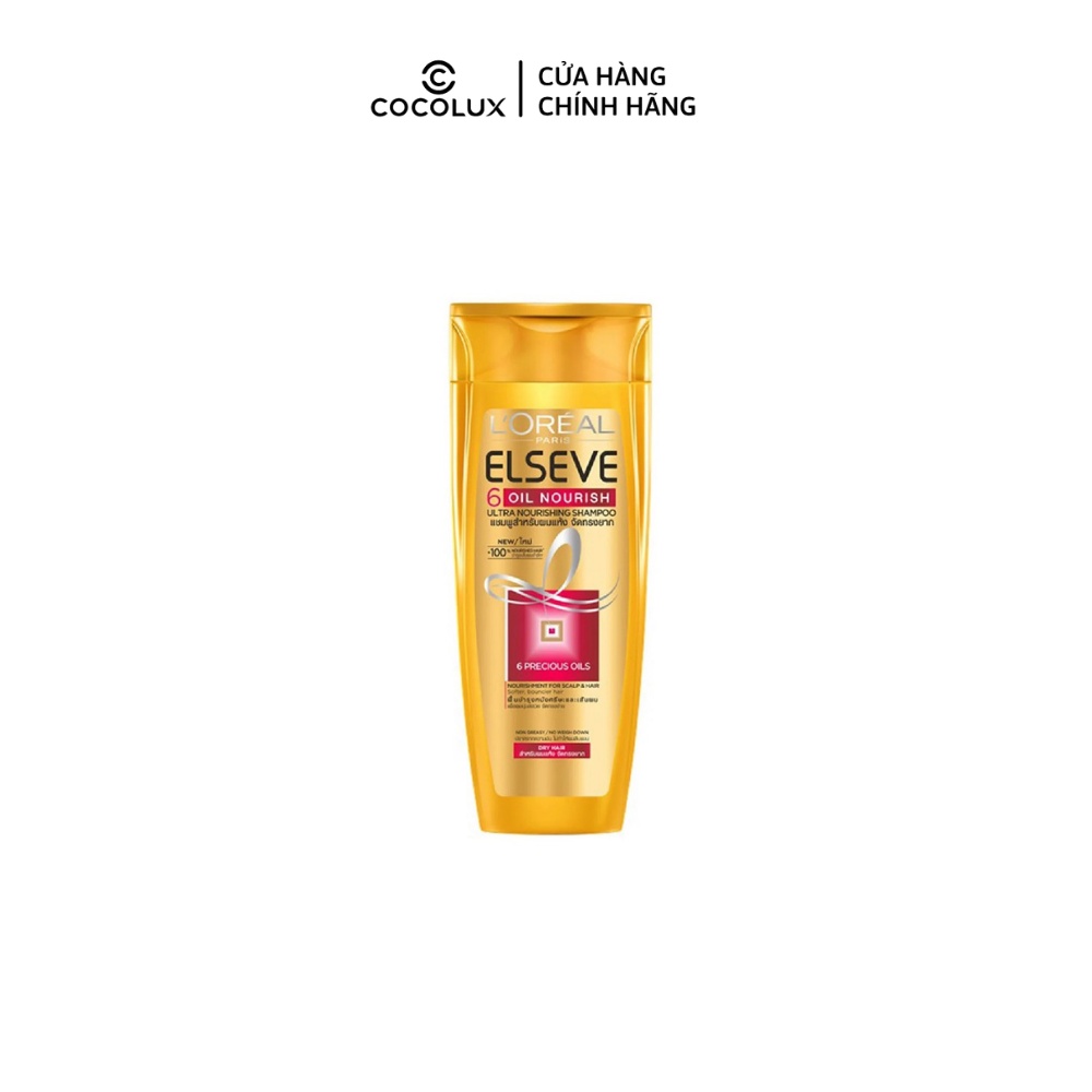 [Công Ty, Tem Phụ] Dầu gội - xả chiết xuất tinh dầu hoa tự nhiên Loreal [COCOLUX] - L'Oreal