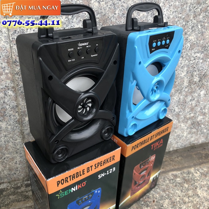 Loa Nghe Nhạc Cầm Tay Di Động Nhỏ Gọn, Âm Thanh Chất Lượng, Bass Trầm Ấm Kết Nối Usb, Thẻ Nhớ