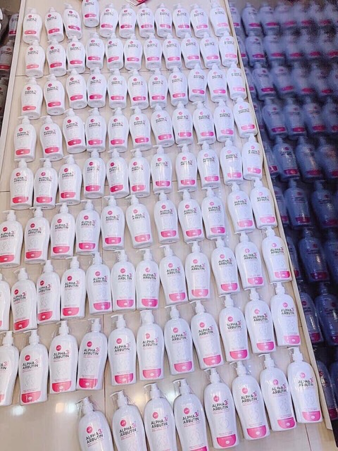 Sữa Dưỡng Trắng Da Alpha Arbutin Collagen Lotion 3+ plus Thái Lan Bản Kích Trắng Nhất 500gr