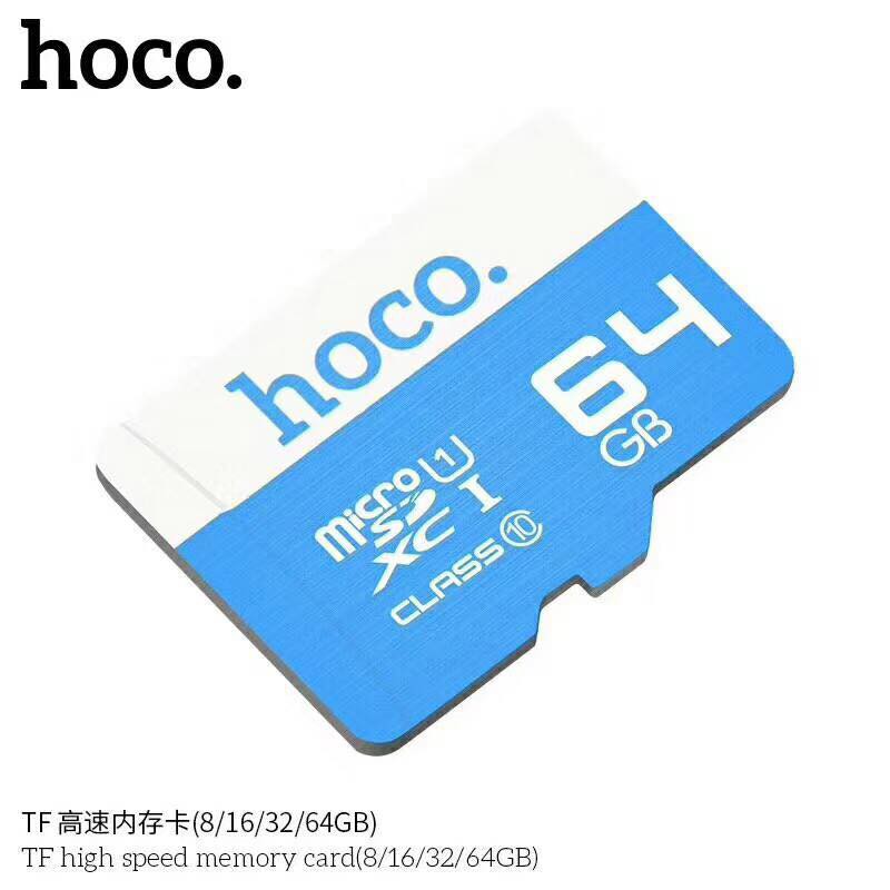 Thẻ nhớ lưu trữ Hoco đủ dung lượng 4Gb, 8Gb, 16Gb, 32Gb, 64Gb Class 10 truyền dữ liệu cực nhanh - Chính hãng