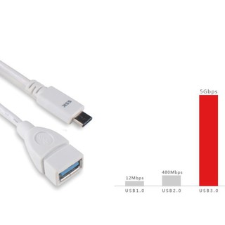 CÁP USB SANG TYPE C NỐI DÀI SSK UC-CA980