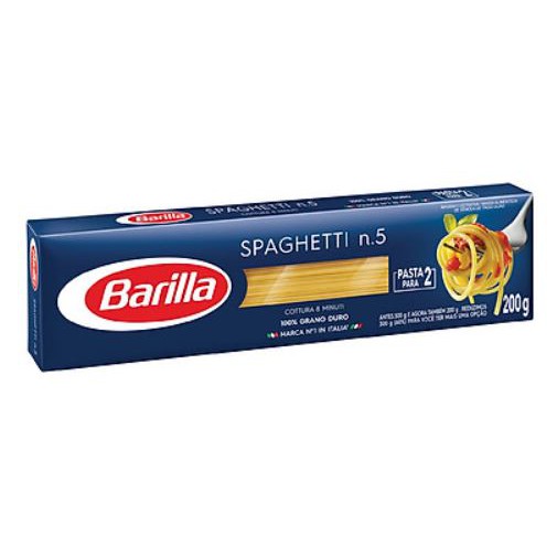 MỲ BARILLA SỢI HÌNH ỐNG CÁC CỠ SPAGHETTI 200G - HÀNG NHẬP KHẨU