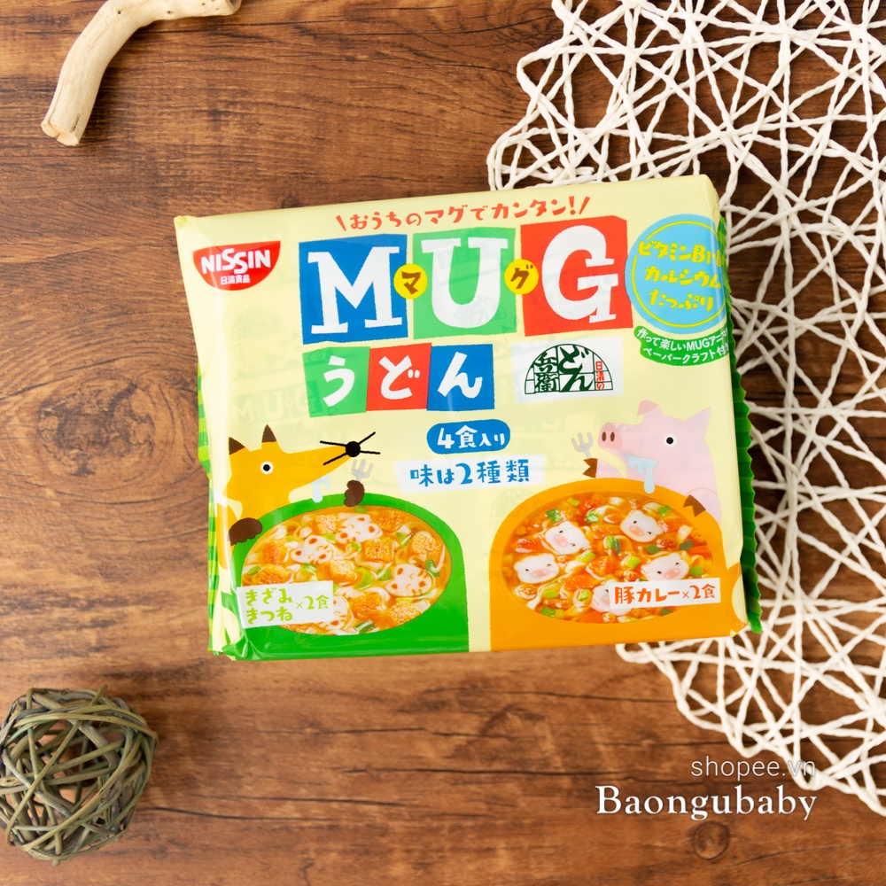 Mì MUG NISSIN/ Hoành thánh Toyo Suisan/ Miến Hikari Miso cho bé ăn dặm