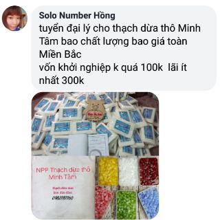 Hương   dừa cho vào thạch dừa thô