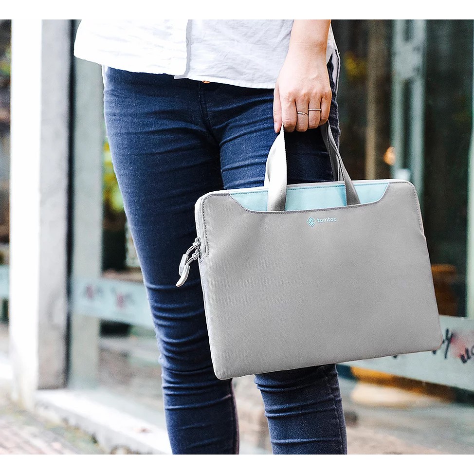 Túi xách laptop/macbook 13 inch chống sốc Tomtoc Slim Handbag A21 - Hàng cao cấp nhất hiện nay