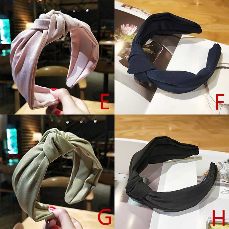 Băng đô xoắn nơ phong cách Hàn Quốc xinh xắn thời trang cho nữ