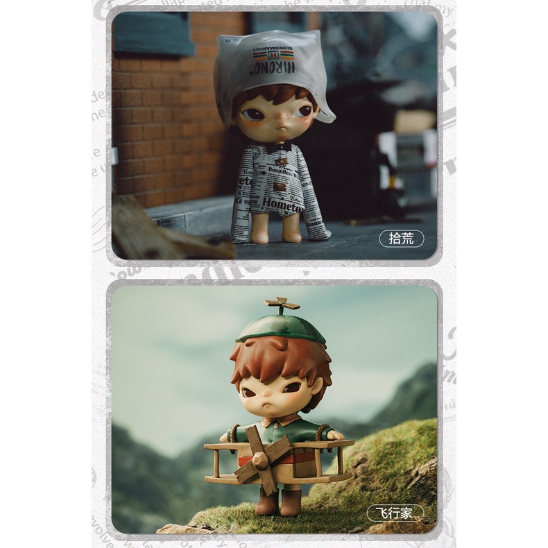 Búp Bê Hirono Little Mischief Series Popmart Dễ Thương