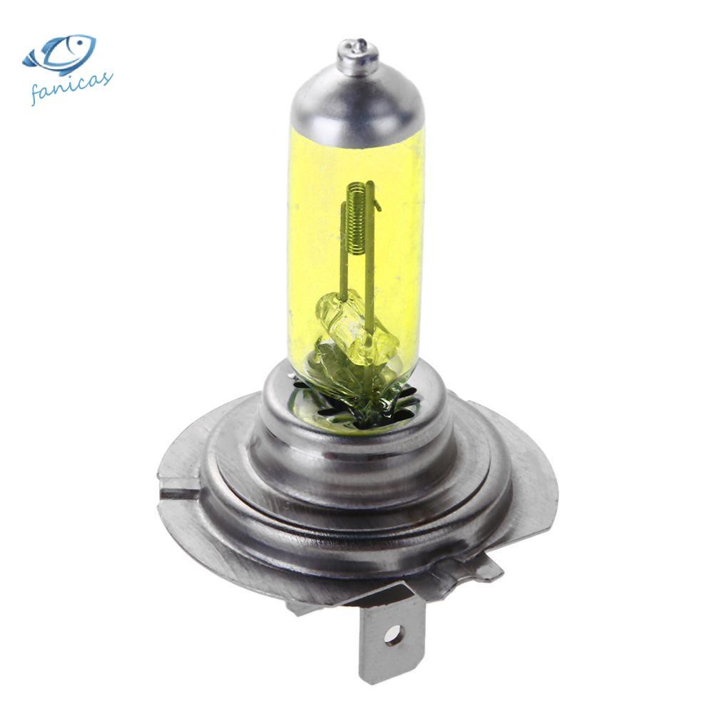 1 Bóng Đèn Halogen H7 12v 55w 4,000k-4,500k Ánh Sáng Vàng Cho Xe Hơi