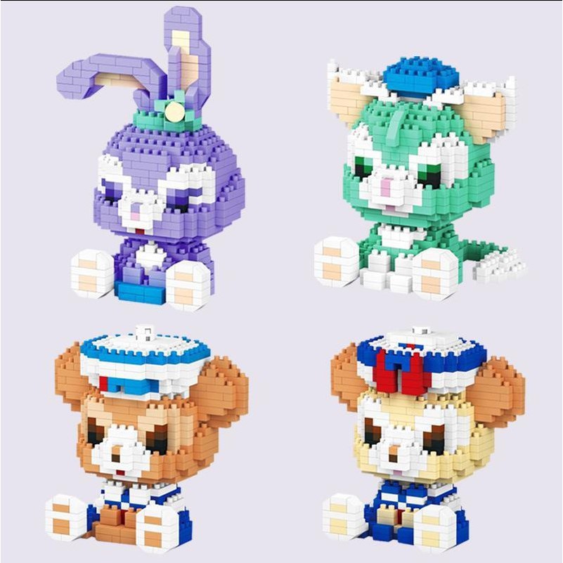 Bộ Đồ Chơi Lắp Ráp Mô Hình  Ba Chiều Cho Bé