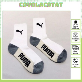 💛FREESHIP XTRA💛 Tất vớ nam nữ thể thao cao cổ PUMA
