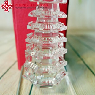 Tháp Văn Xương pha lê 7 tầng - 8888