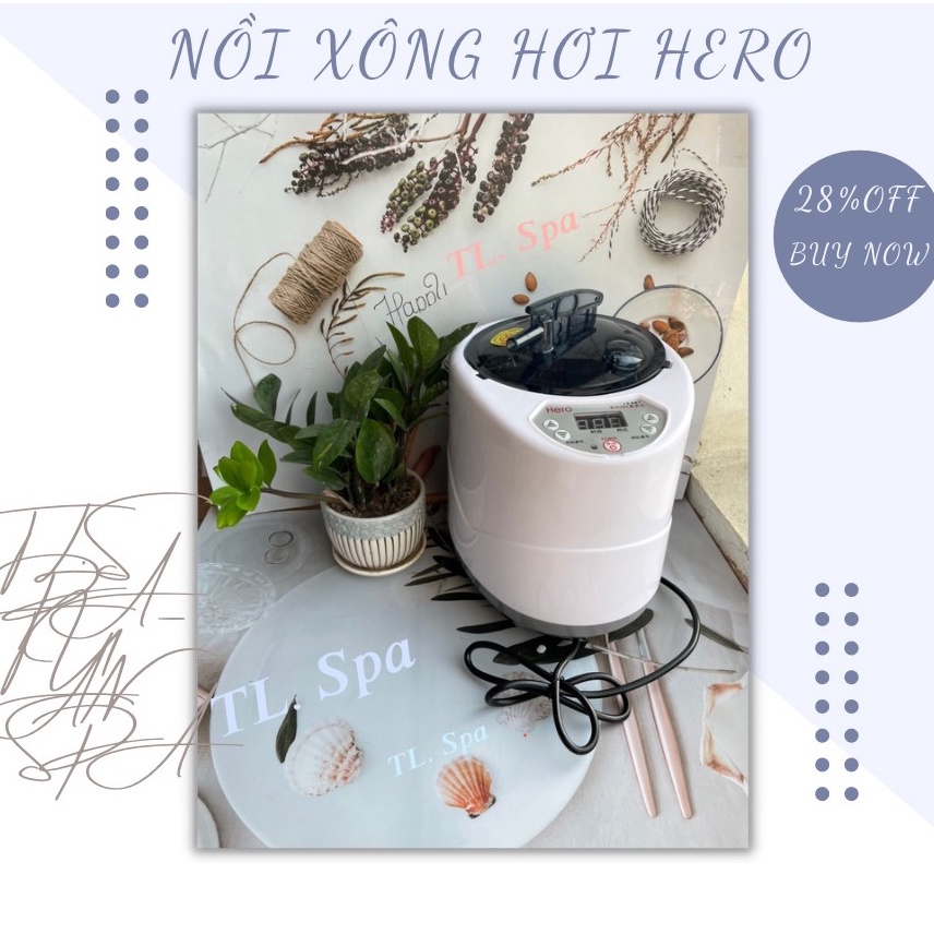 (Giá tốt ) Nồi xông hơi Hero chính hãng siêu bền dùng cho nồi xông hơi, lều xông hơi