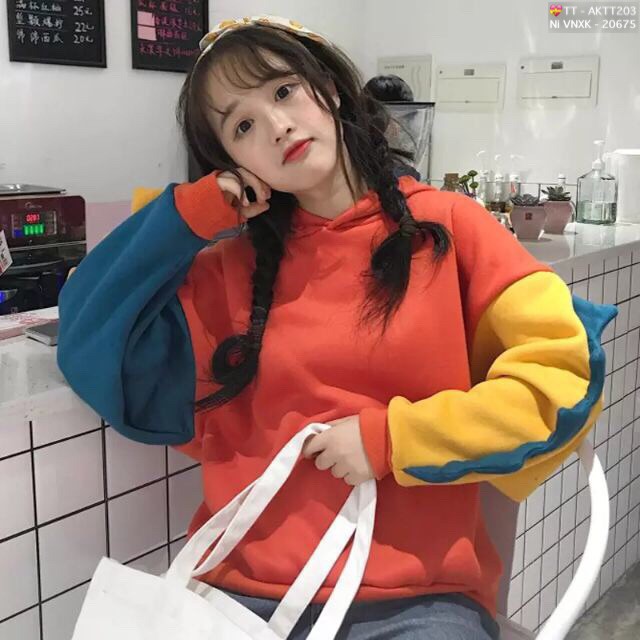 [Mã FAMANU82 giảm 10% đơn 0đ] Áo hoodie khủng long đuôi dài nhóm bạn dễ thương mũ trùm đầu | BigBuy360 - bigbuy360.vn