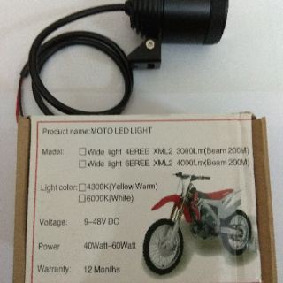 Đèn Pha Led Trợ Sáng L4 XML-T6 Cao Cấp
