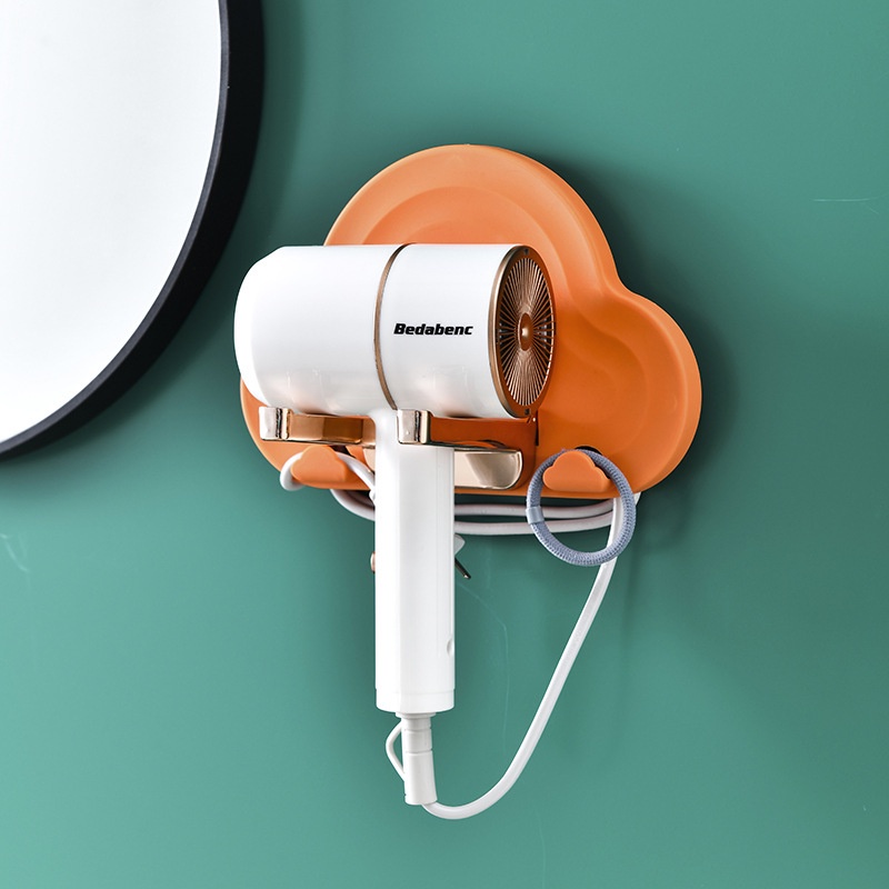 Giá treo máy sấy tóc có thể gập lại tiện dụng