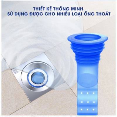 Bịt nắp cống silicon chống mùi thoát sàn, ngăn trào ngược nhà tắm