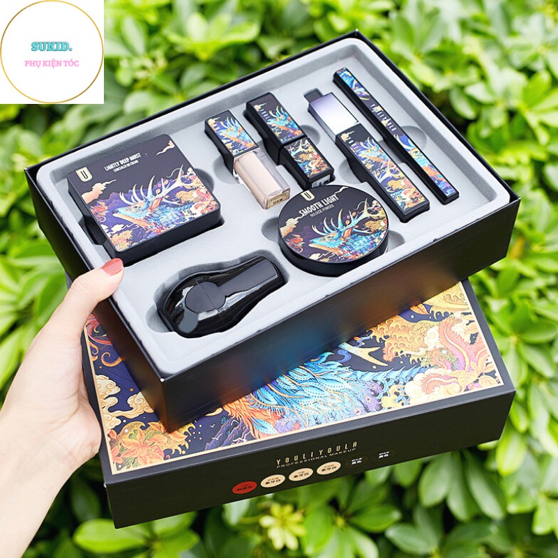 Bộ Makeup Đầy Đủ Trang Điểm Set 7 Mỹ Phẩm Nội Địa Trung