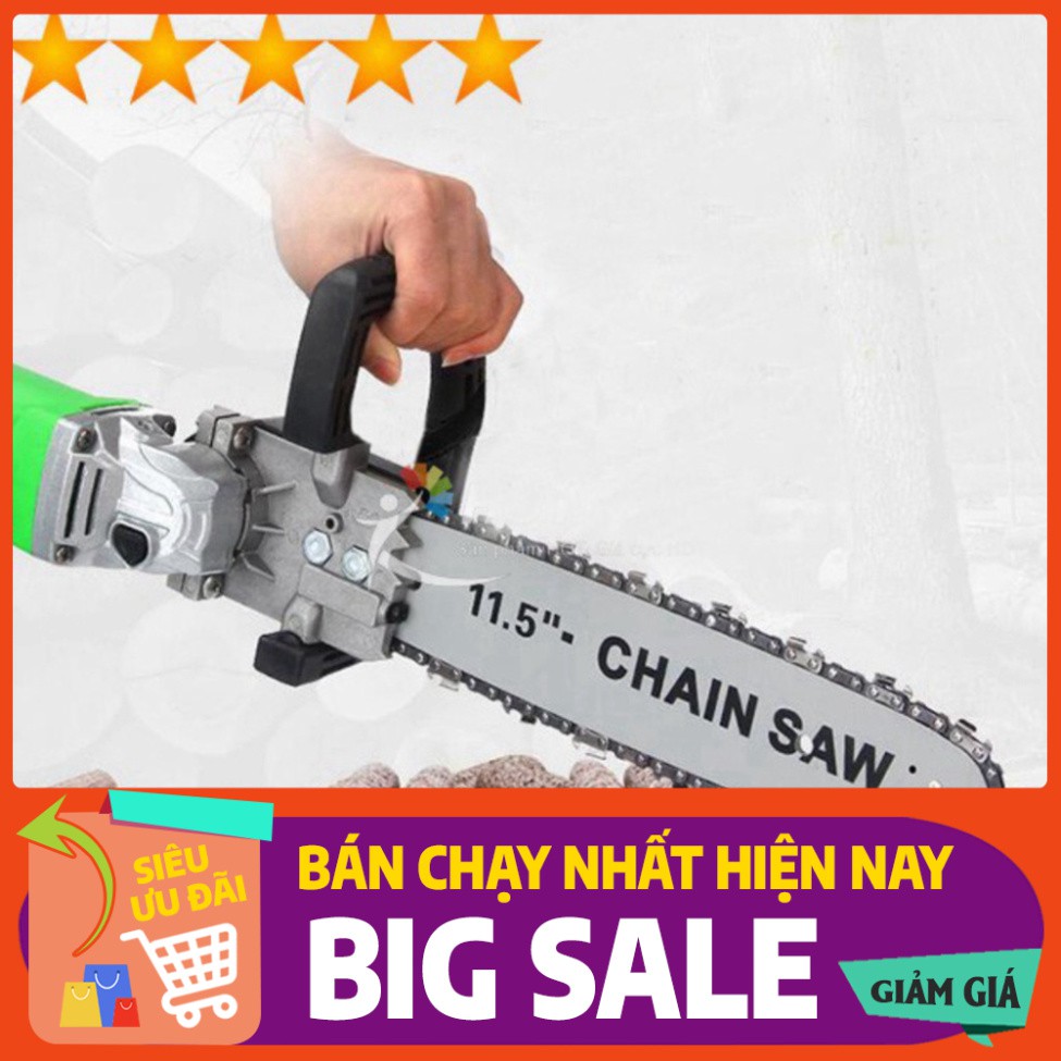 [FREE SHIP] BỘ CHUYỂN ĐỔI MÁY CẮT MÀI CẦM TAY THÀNH MÁY CƯA XÍCH ĐA NĂNG