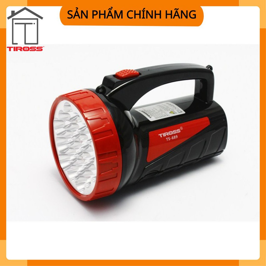 [Tiross- Việt Nam] Đèn pin cạc điện Tiross 2 trong 1 TS689