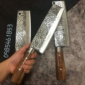 Dao Thái Siêu Sắc, Rèn Thủ Công Từ Nhíp Xe Ô Tô Nhám Chống Dính - Mộc Nhiên Phúc Sen