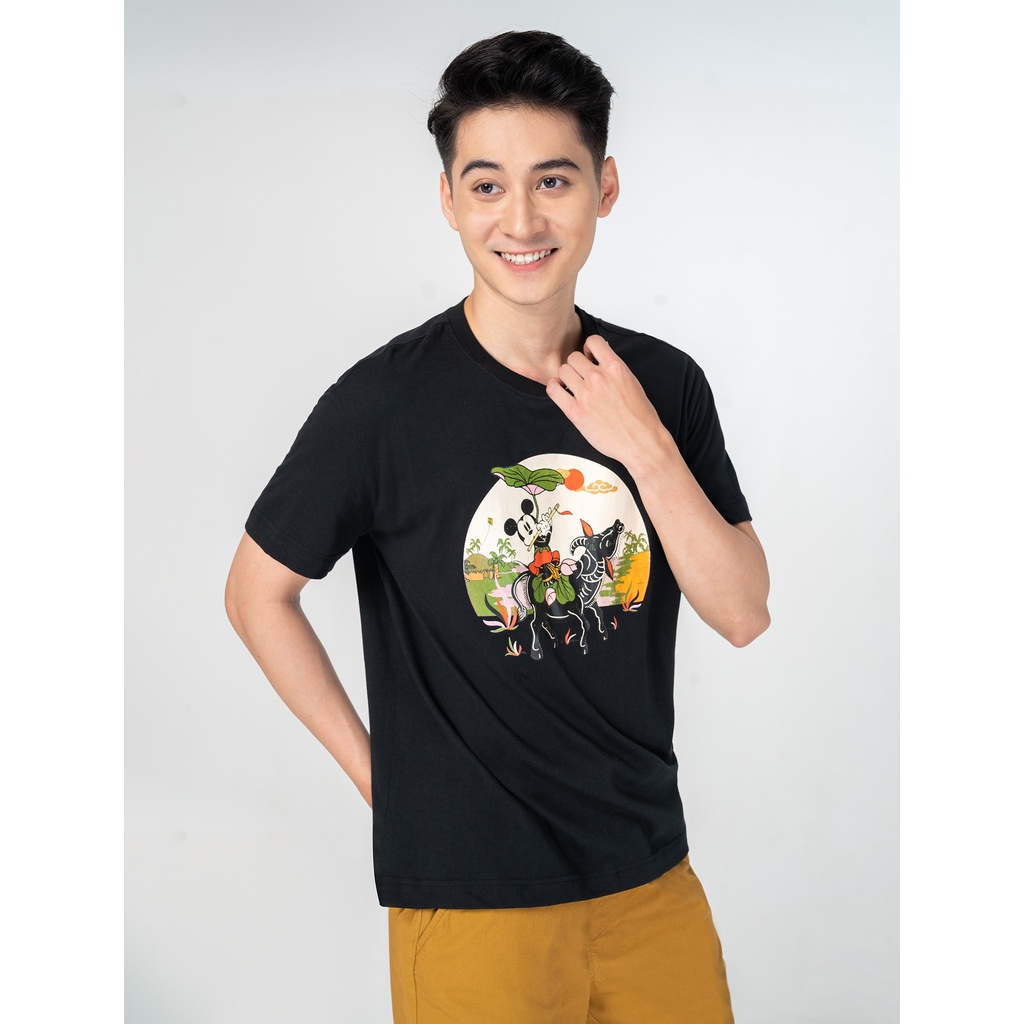 Áo phông người lớn unisex in hình Mickey thời trang CANIFA - 5TS21S003 | WebRaoVat - webraovat.net.vn