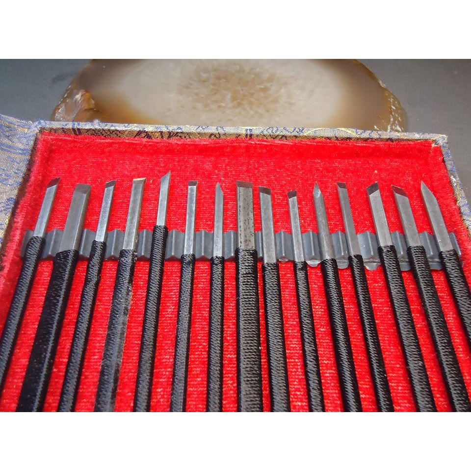 Bộ Dao Khắc Ấn Triện 15 cây