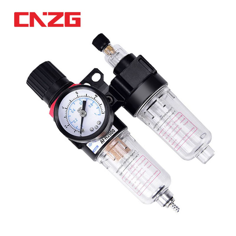 Bộ lọc nén khí tách dầu nước CNZG AFC2000 G1/4 chuyên dụng