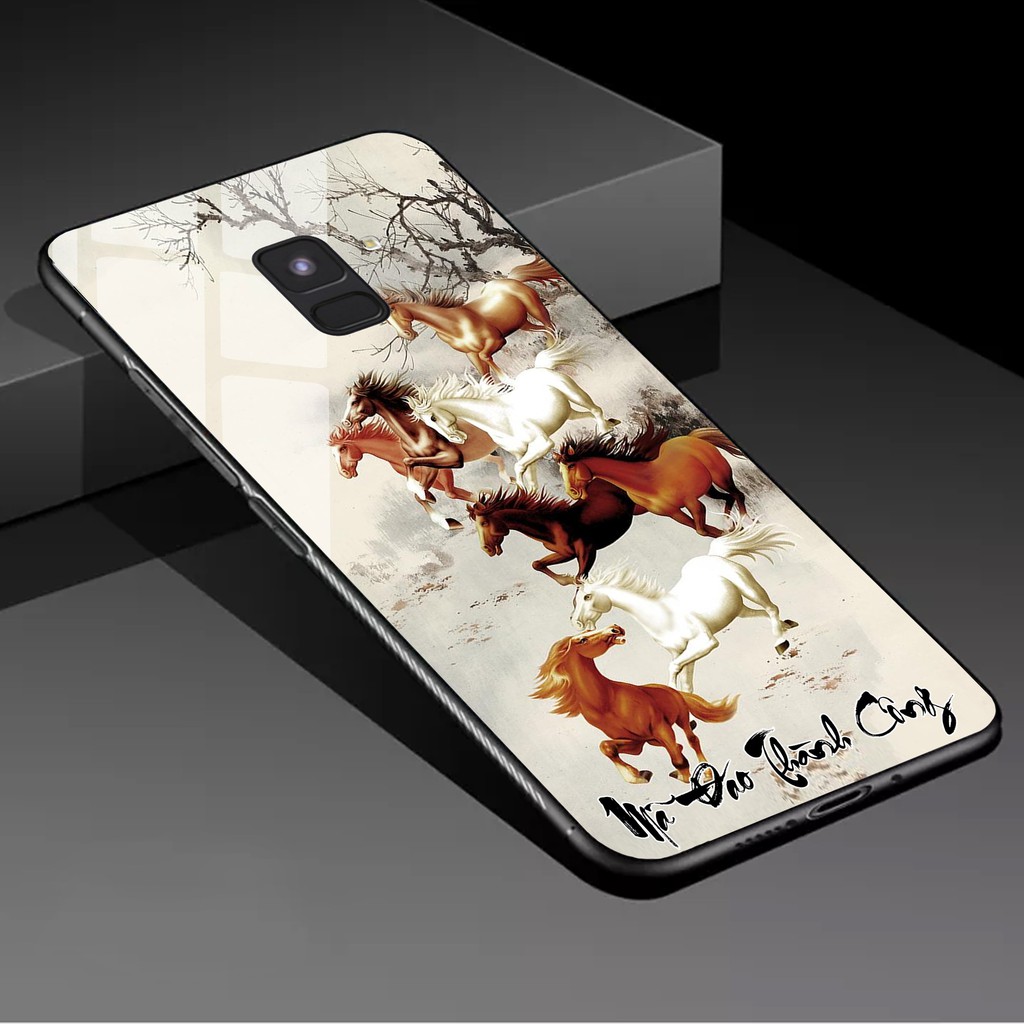 ỐP LƯNG KÍNH SAMSUNG A8PLUS  - KOOLCASE