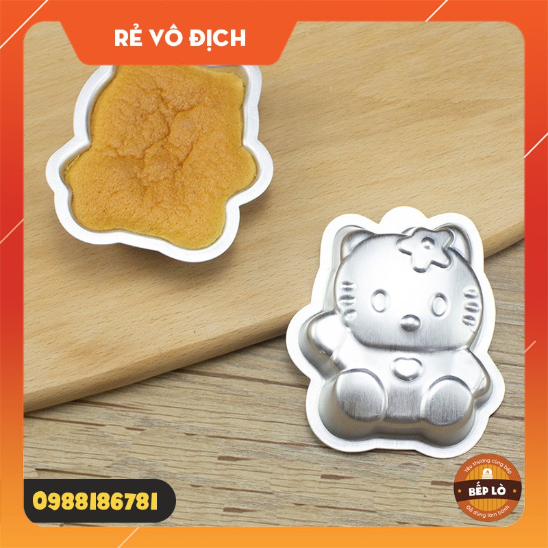 Khuôn Hello Kitty làm thạch, flan, rau câu, pudding H625, H635, H636