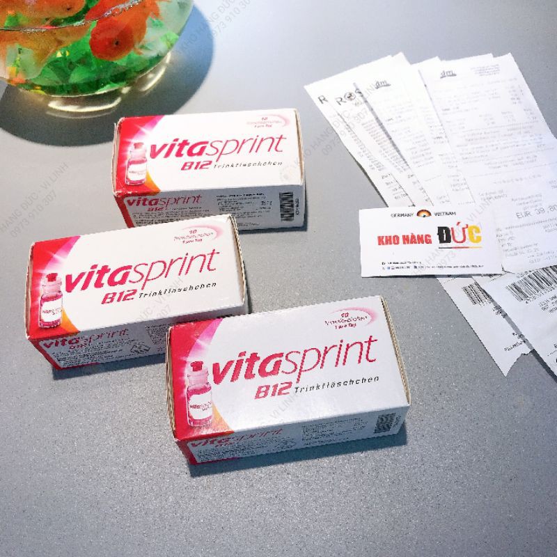 Bill Đức ảnh sau- Nước uống Vitasprint B12 vitamin B12, date 2024- Hàng Đức