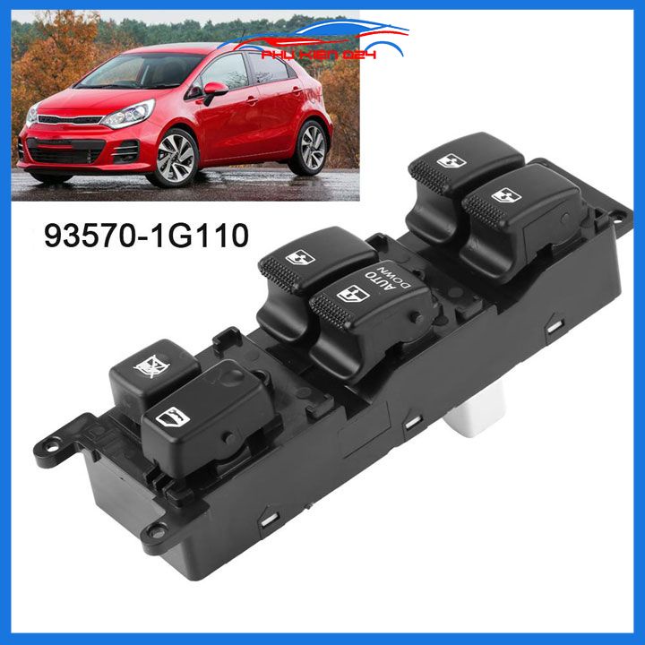 Công tắc nâng hạ kính tổng Rio, Verna 2006-2010 Mã 93570-1G110