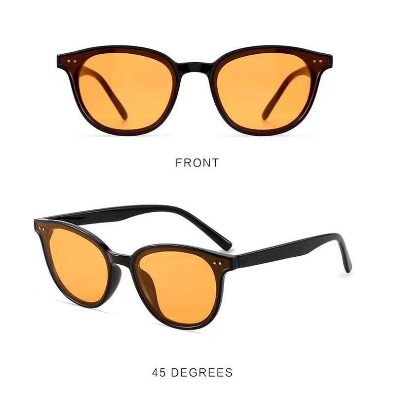 Kính mát WE FLOWER tròng kính đen/ nâu chống tia UV400 phong cách cổ điển thời trang dành cho nam và nữ