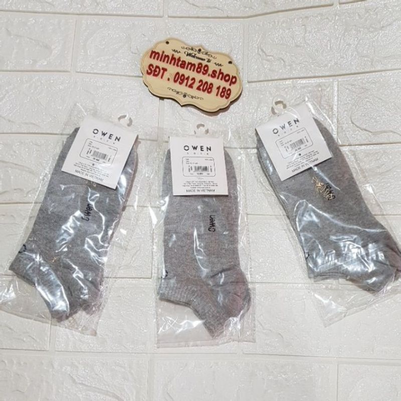 Tất nam Owen hàng chính hãng , kháng khuẩn khử mùi chống hôi chân