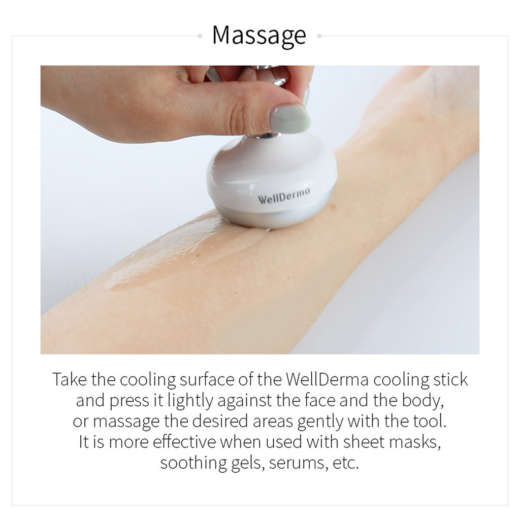 Thanh lăn lạnh Wellderma Face & Eye Cooling Massage Stick