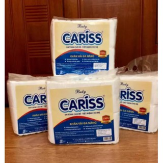 Khăn vải khô đa năng baby cariss - 500 tờ x 19cm