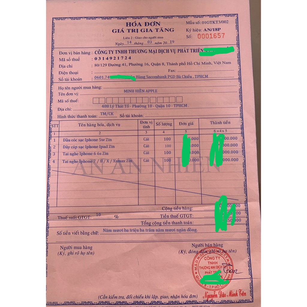 Đầu sạc 5w hàng chính hãng