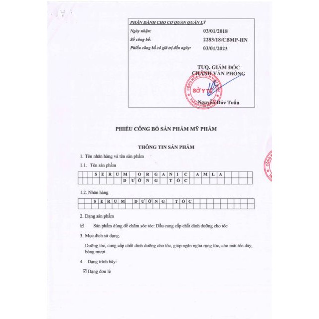 Serum hỗ trợ mọc tóc tiền lợi AMLA chính hãng an toàn hiệu quả nhanh chóng | BigBuy360 - bigbuy360.vn