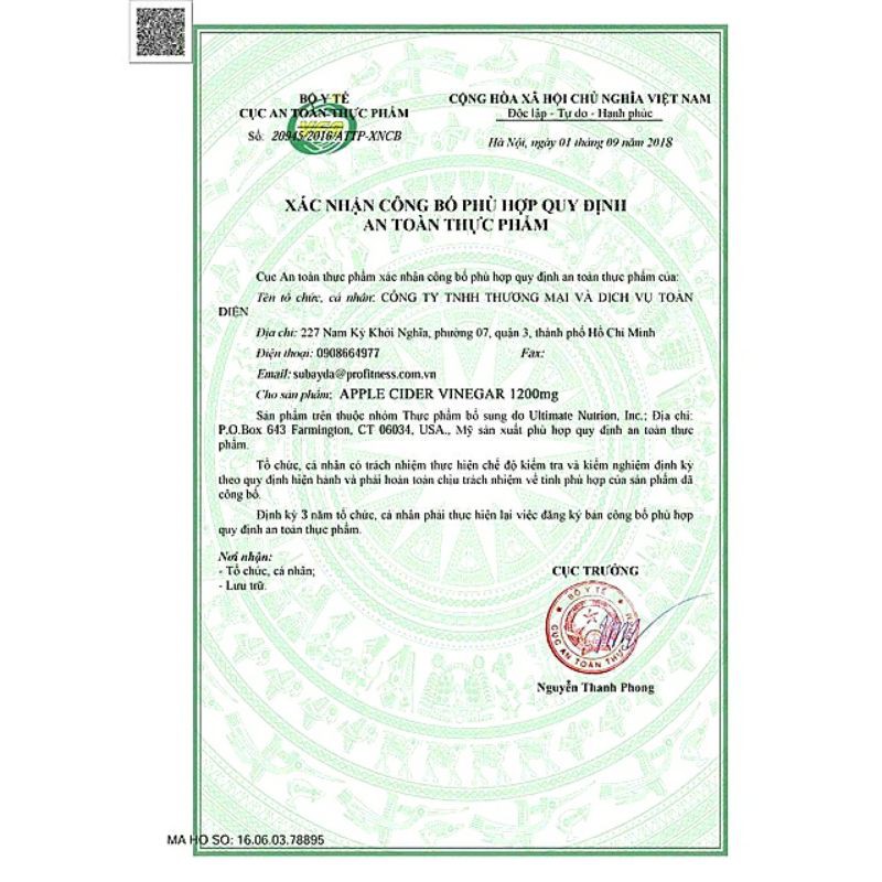 Giấm Táo Apple Cider Vinegar Giảm Cân ( lẻ 1 viên ) | BigBuy360 - bigbuy360.vn