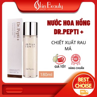 Toner Nước Hoa Hồng Dưỡng Da Căng Bóng Dr.Pepti Centella Toner 180ml