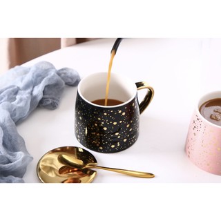 CỐC SỨ TAY CẦM MÀU VÀNG