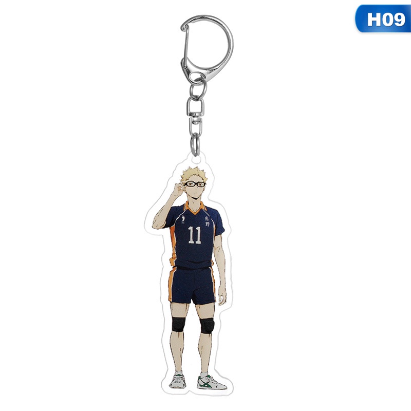 Móc khóa cao su hình Anime Haikyuu