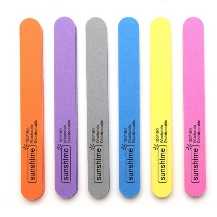 Dũa làm bóng móng 2 mặt Sunshine (1 nhám 1 mịn) 17.8*2*1.2 cm