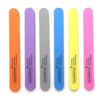 Dũa làm bóng móng 2 mặt Sunshine (1 nhám 1 mịn) 17.8*2*1.2 cm