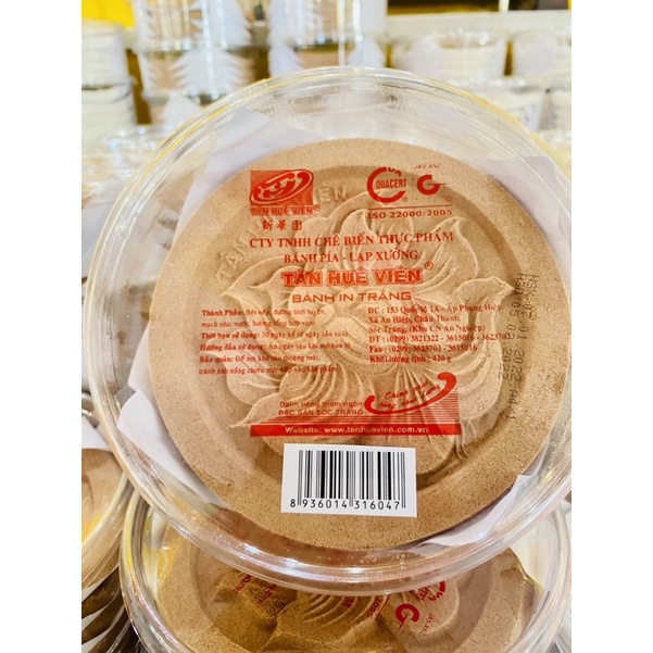 2 hộp bánh in ca cao  Tân huê Viên