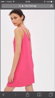Đầm hai dây Topshop